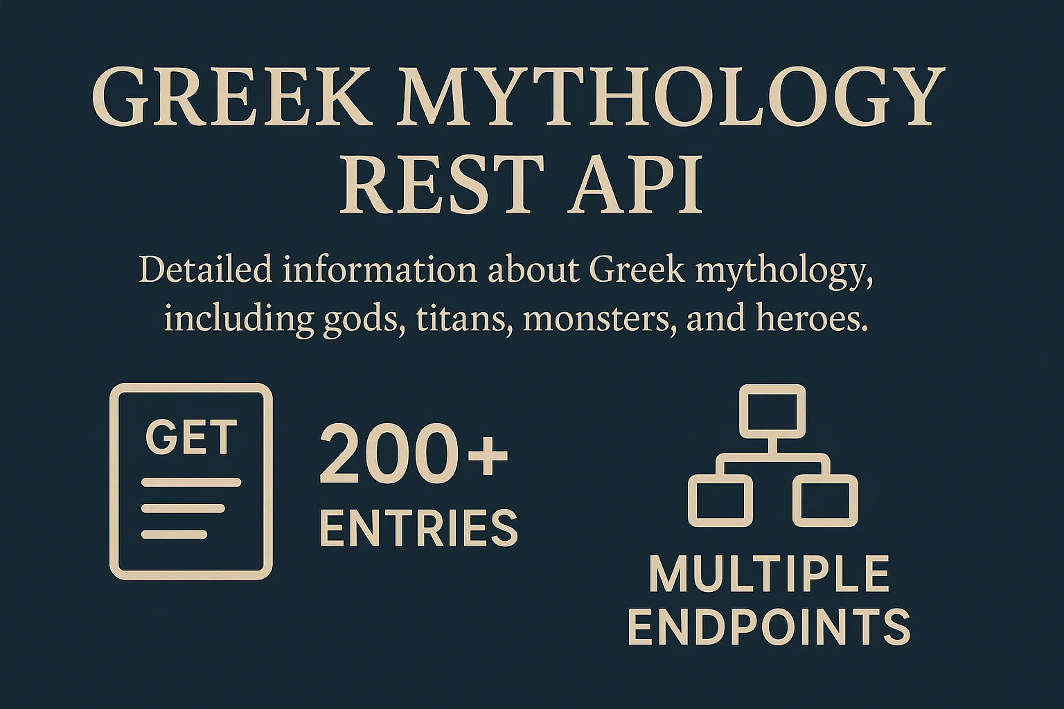 The Greek Myth API